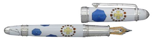 David Oscarson Sagrada Familia Collection Fountain Pen Opaque White