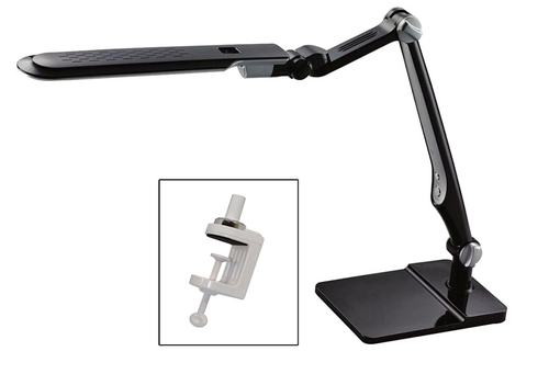 Grobet LED Lamp with Double Reach Clamp