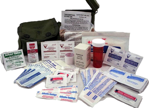 Elite First Aid FA102L Individual Military Issue Case Aid Kit