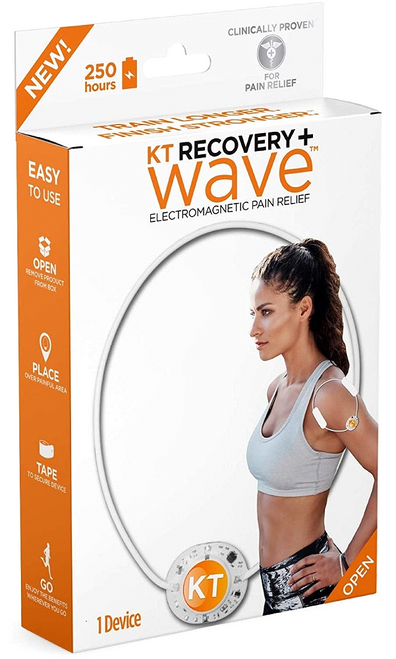 KT Recovery+ Wave Flexible Water Resistant Pain Relief Device