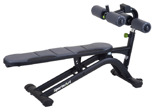 SportsArt A995 Free Weight Performance Strength Crunch Bench