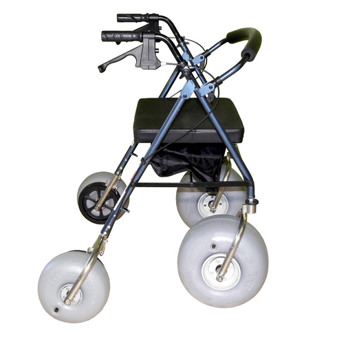 Beach Walker Petite Aluminum All Terrain Beach Sand Mobility Walker