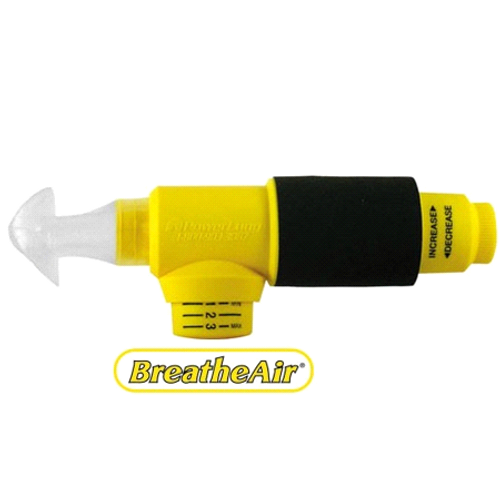 PowerLung BREATHEAIR Breathing Active Series Trainer Power Lung Yellow