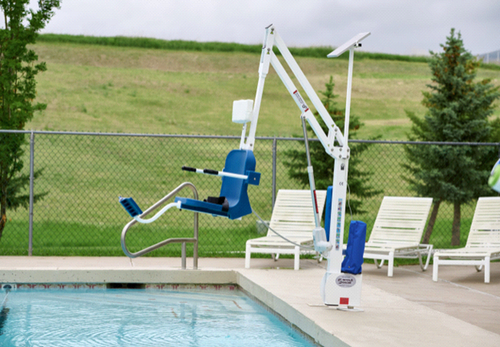 Aqua Creek Scout Excel Pool Lift 360 Degree Rotation Anchor Not Included