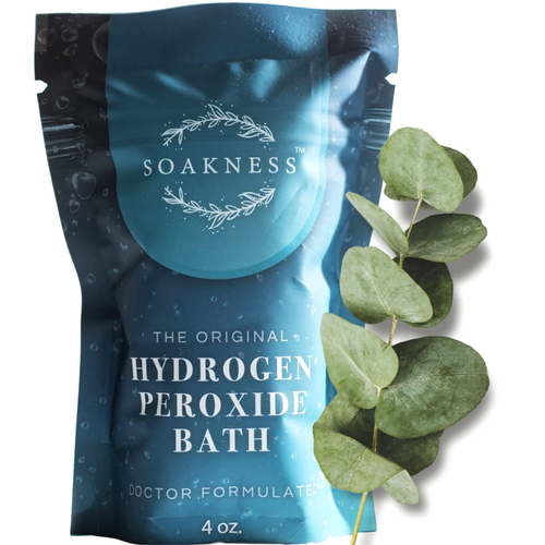 Soakness Hydrogen Peroxide Bath Treatment Eucalyptus Epsom Salt Detox Bath Single Pack