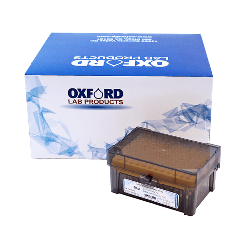 Oxford Lab Products XR Universal Filtered / Non-Filtered Tips 10µL Universal Tip, Rack, 5 packs x 10 racks x 96 tips