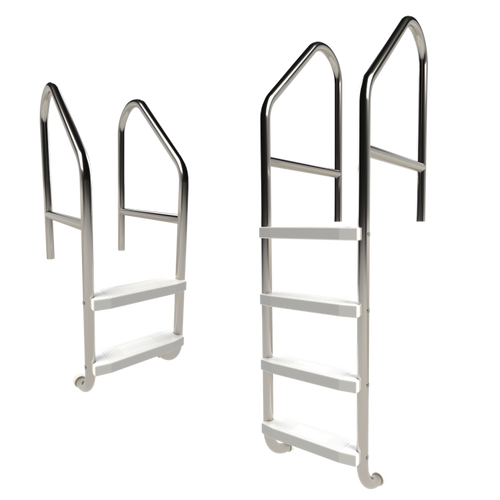 Aqua Creel TruPro 2 Tread Standard Commercial Ladder 25"