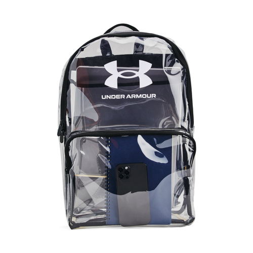 Kroll UA Loudon Clear Backpack - Fully Transparent, Water Repellent, Adjustable Padded Straps Bag