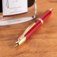 Namiki Pilot Vanishing Point Red / Gold Fountain Pen - 18k Gold Nib