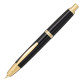Namiki Pilot Vanishing Point Black / Gold Fountain Pen  - 18k Gold Nib