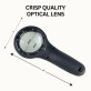 GemOro iView 2612 Handheld LED Illuminated Ultraviolet Dual Magnifier 5X, 10X