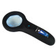 GemOro iView 2612 Handheld LED Illuminated Ultraviolet Dual Magnifier 5X, 10X