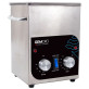 GemOro 1732-H 2QTH Next Gen Stainless Steel Ultrasonic Jewelry Cleaner With Basket, Tweezers & Ring Rack