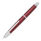 Namiki Pilot Burgundy Vanishing Point Decimo Collection Fountain Pen - Rhodium Plated 18k Gold Nib