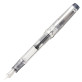 Namiki Pilot Custom Heritage 92 Piston Filler Clear Barrel Fountain Pen - Rhodium Plated 14k Gold Nib