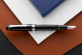Namiki Pilot Black Custom Heritage 912 Fountain Pen - Rhodium Plated 14k Gold Nib