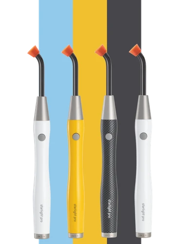 Mectron Starlight Pro cordless LED curing lights in four colors