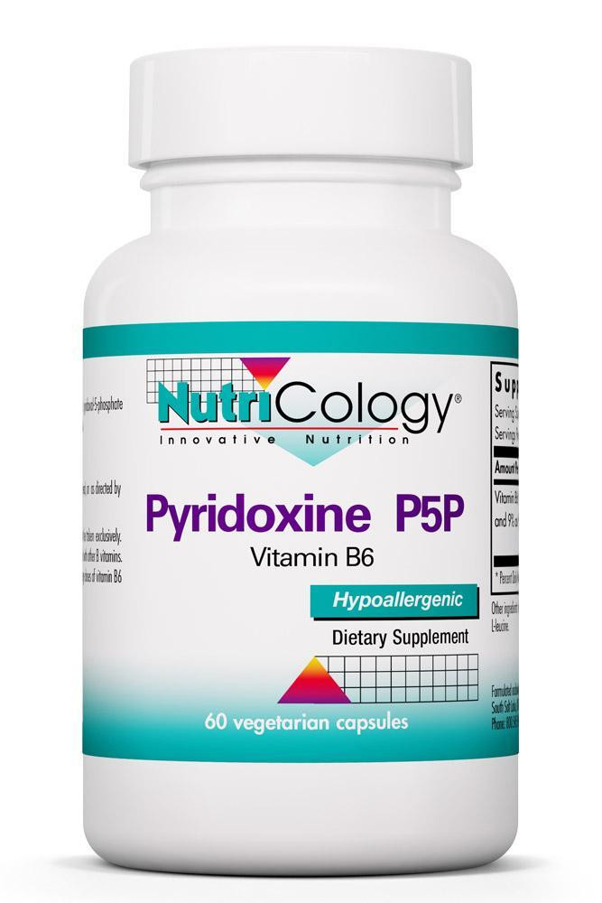 Pyridoxine P5P (B-6) 60 Vegetarian Caps