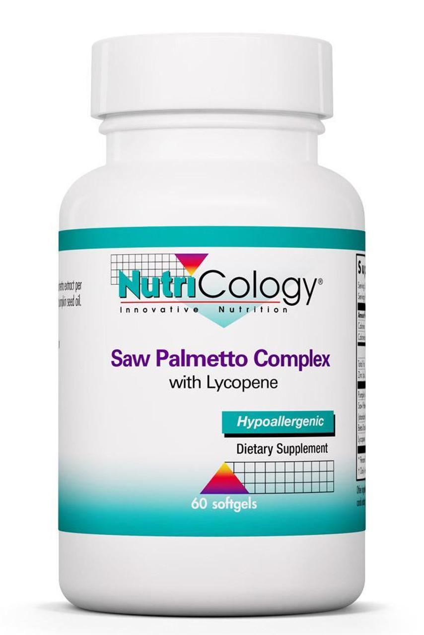 Saw Palmetto Complex with Lycopene 60 Softgels