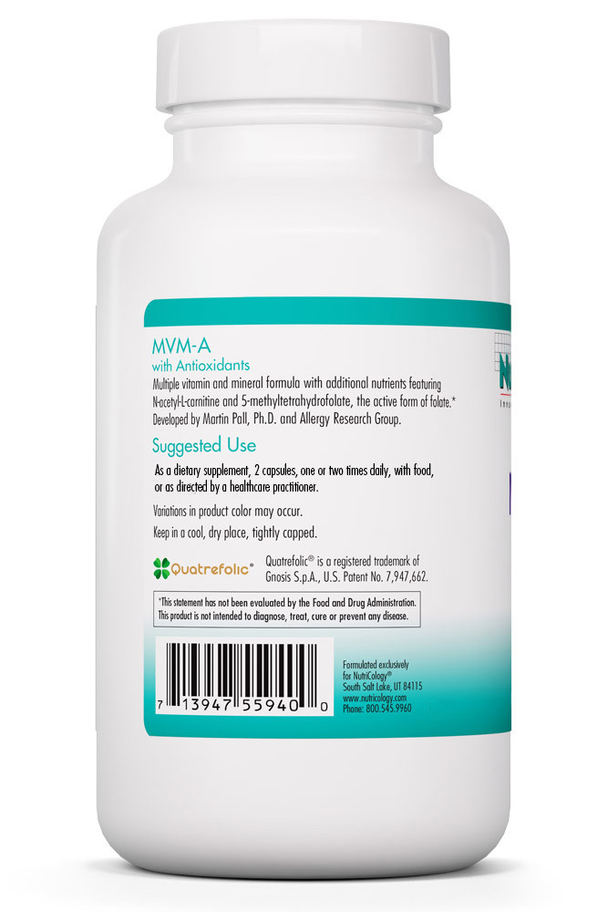 MVM-A with Antioxidants 180 vegetarian capsules