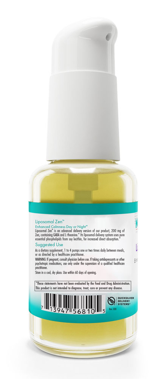 Liposomal Zen Enhanced Calmness Day or Night* 50 mL (1.7 fl