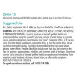 DHEA 10 mg 60 Scored Tablets