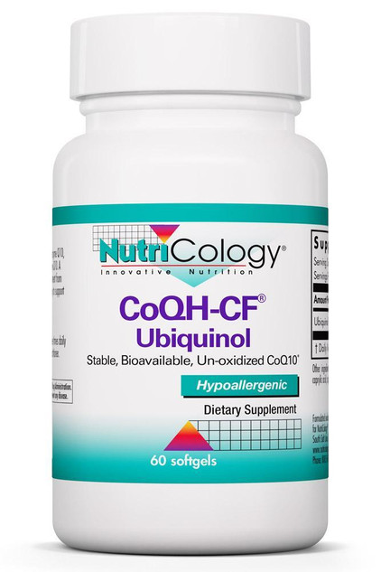 CoQH-CF® Ubiquinol 60 Softgels