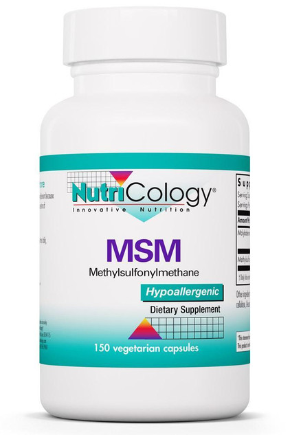 MSM 500 mg 150 Vegetarian Capsules