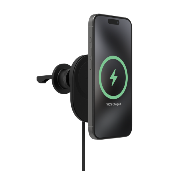 mophie Qi2 Wireless Charging Car Vent Mount (MagSafe compatible)