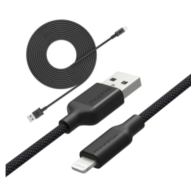 mophie Charge and Sync Cable USB-A to Lightning
