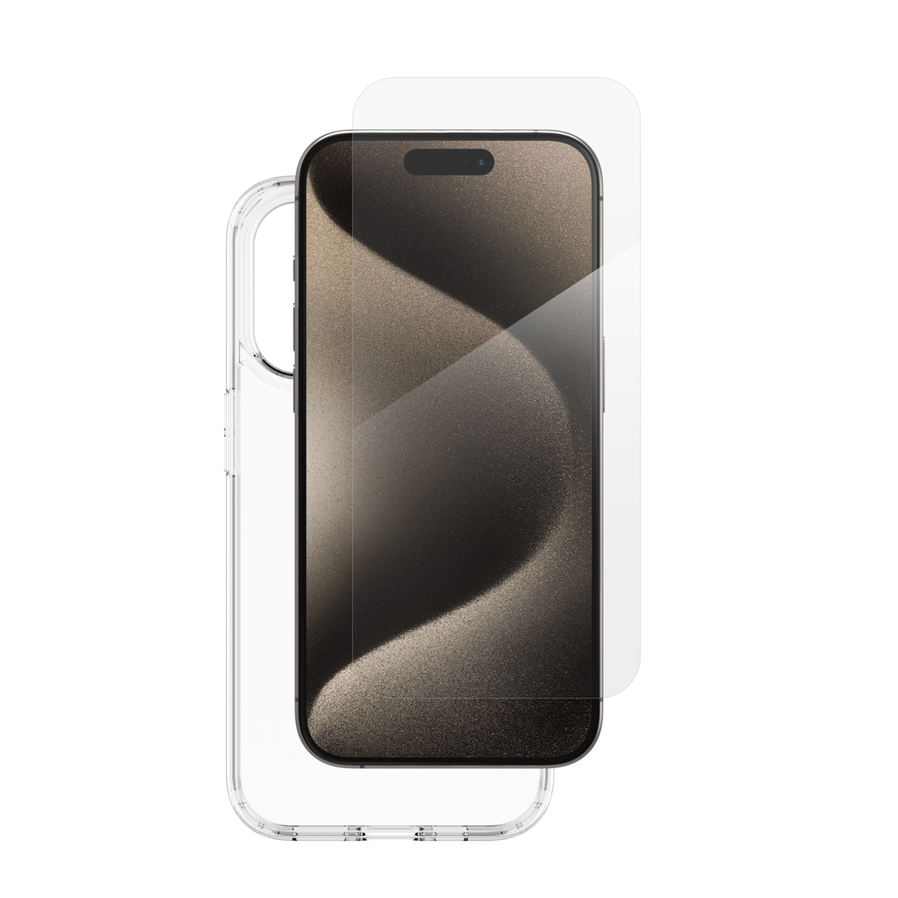 Shop InvisibleShield Glass Elite 360 Screen & Clear Case Bundle iPhone 15  Pro