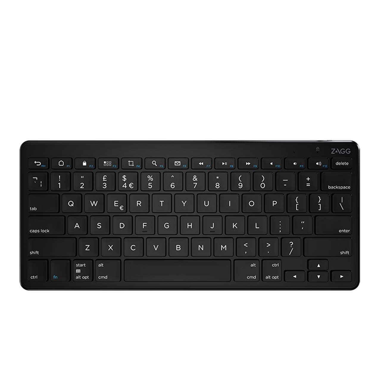 ZAGG Universal Tri Fold - Clavier - avec pavé tactile - Bluetooth - AZERTY  - Français - noir - Fnac.ch - Clavier