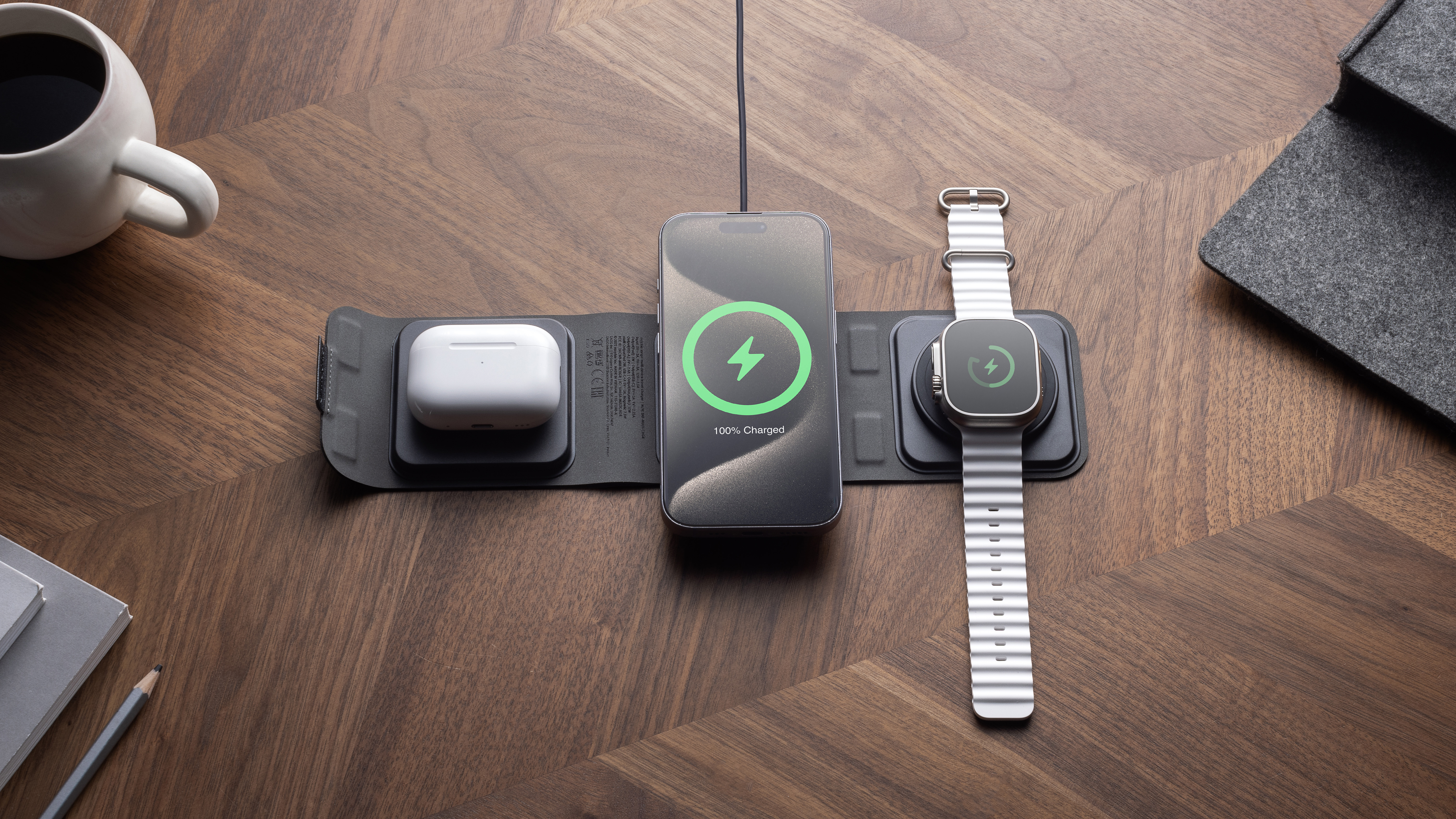 3-in-1 charger for Apple users