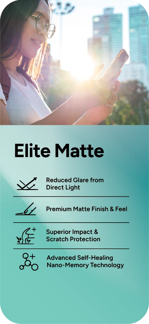 ZAGG Elite Matte — matná fólia bez odleskov