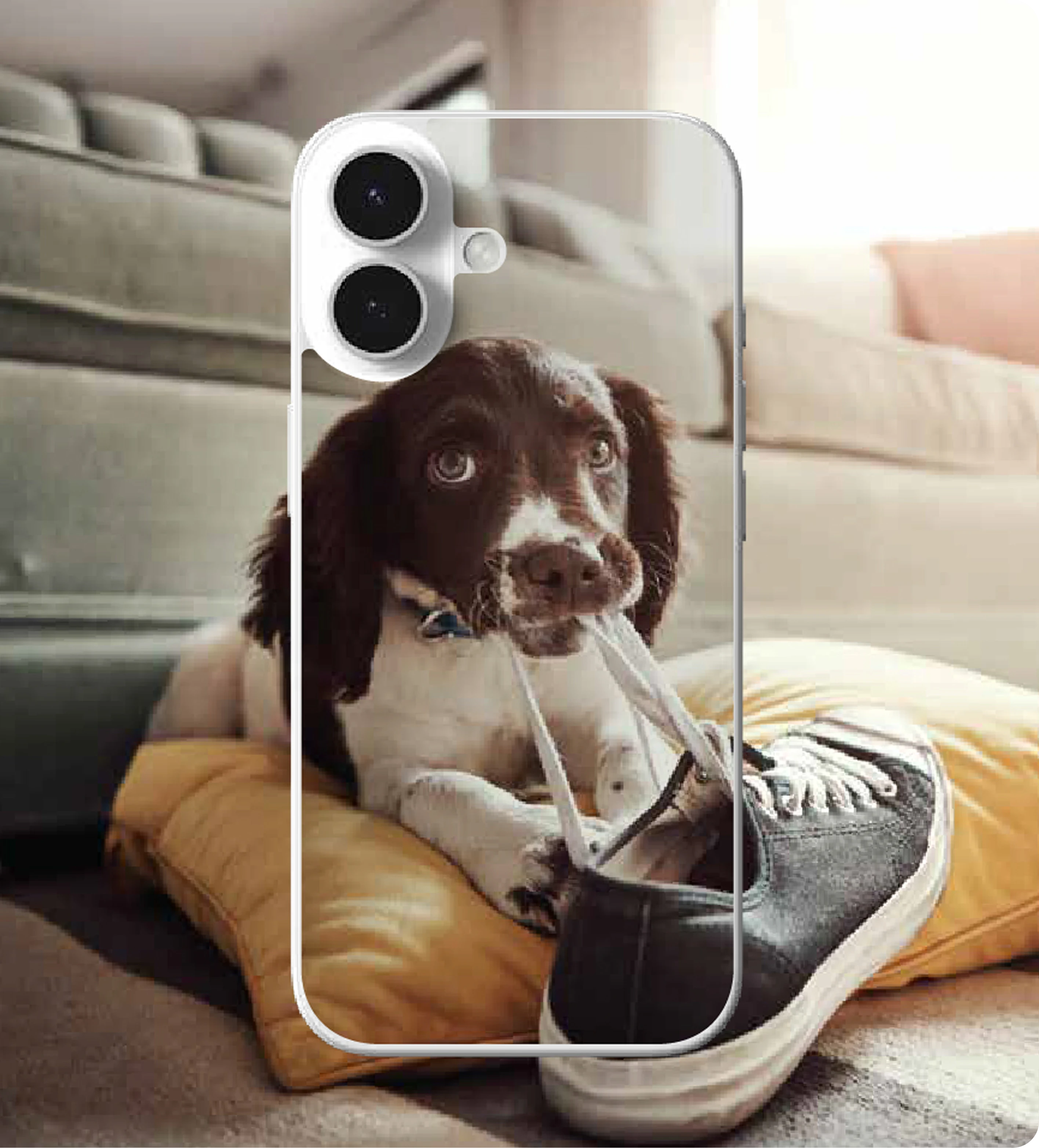 Personalised phone skin example