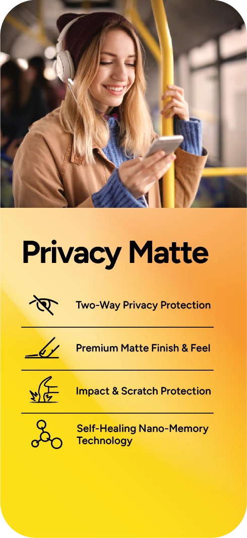 ZAGG Privacy Matte — súkromná matná fólia na displej