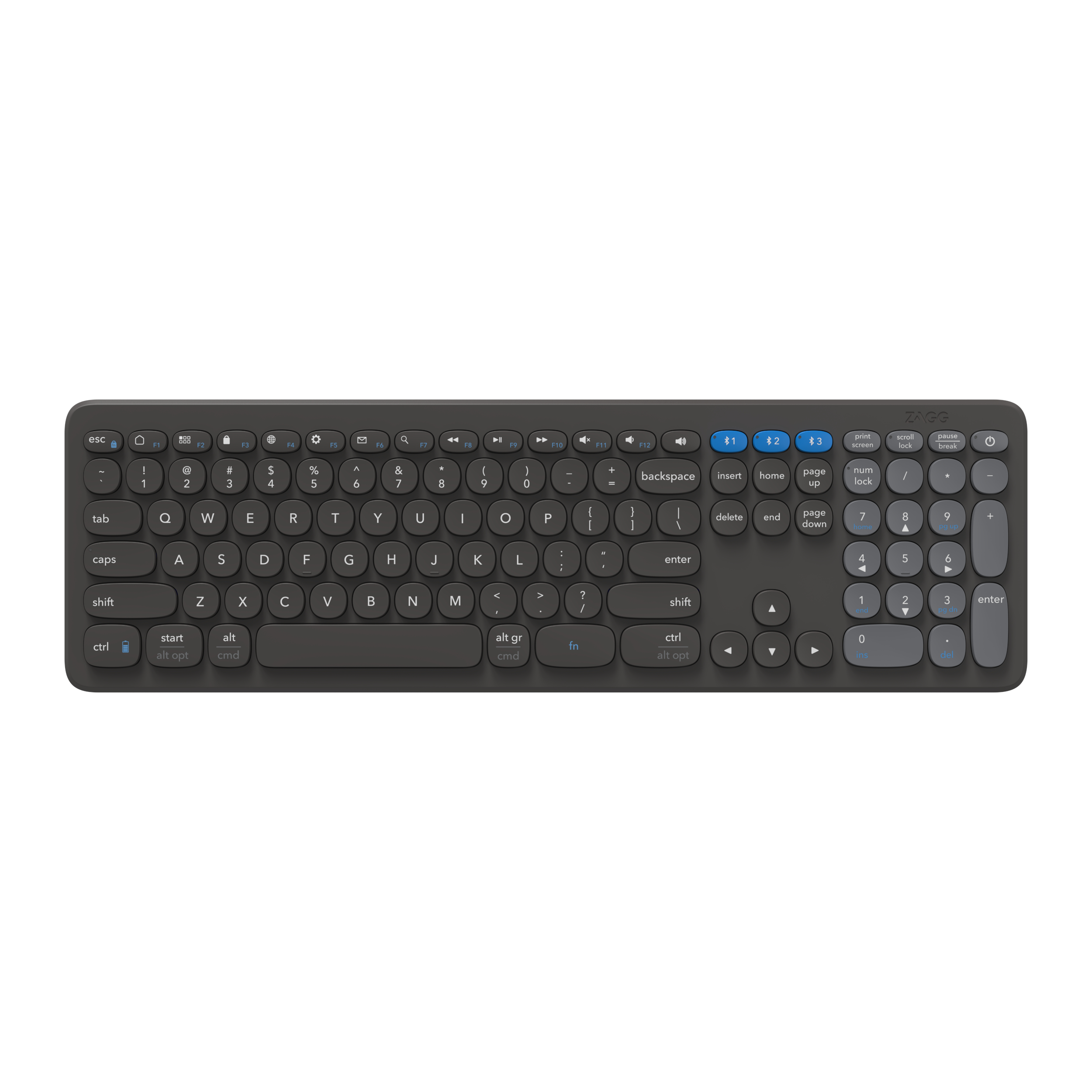 Wireless Full Sized Keyboard (2023) I ZAGG