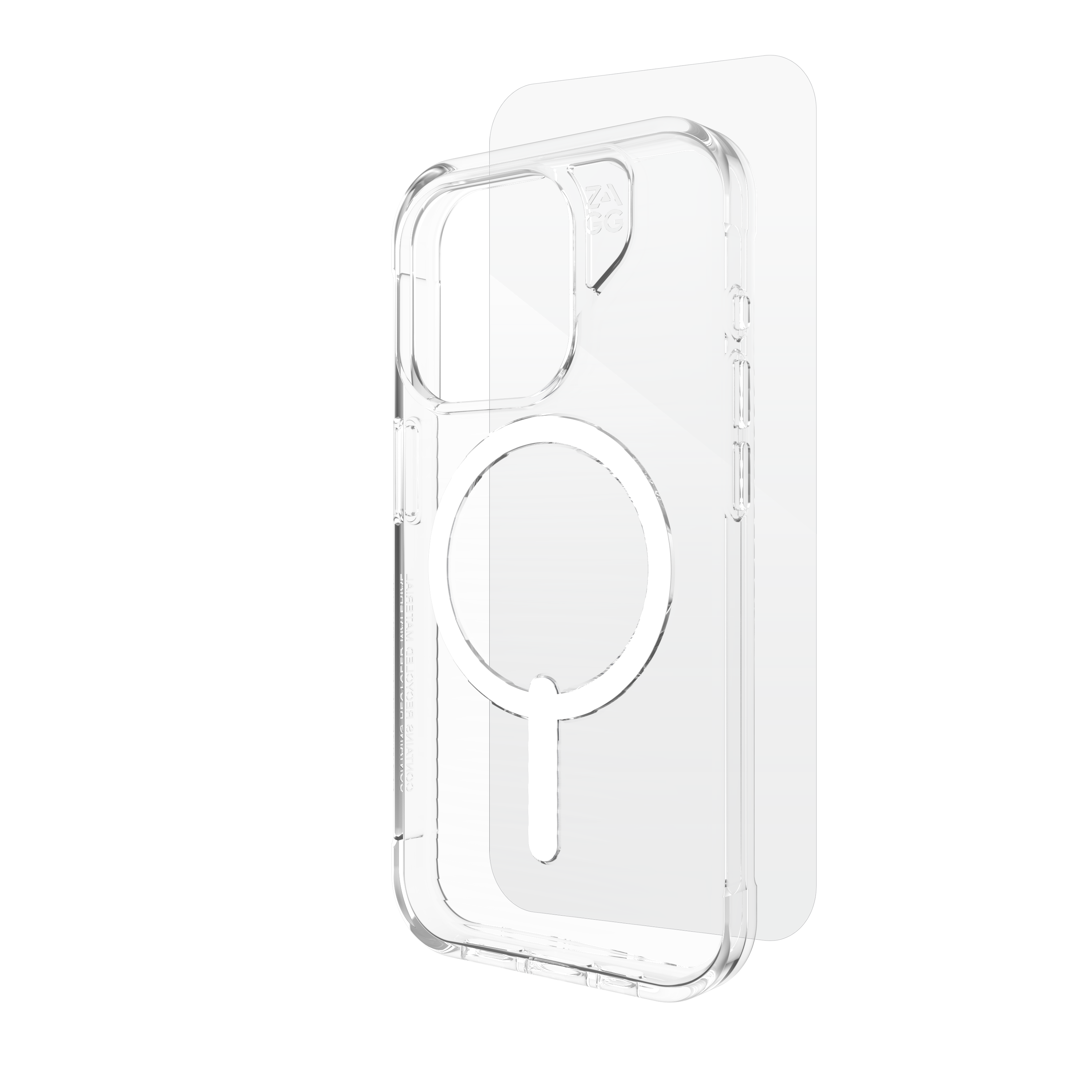 ZAGG Luxe Snap Case Bundle iPhone 15 Pro (Clear)