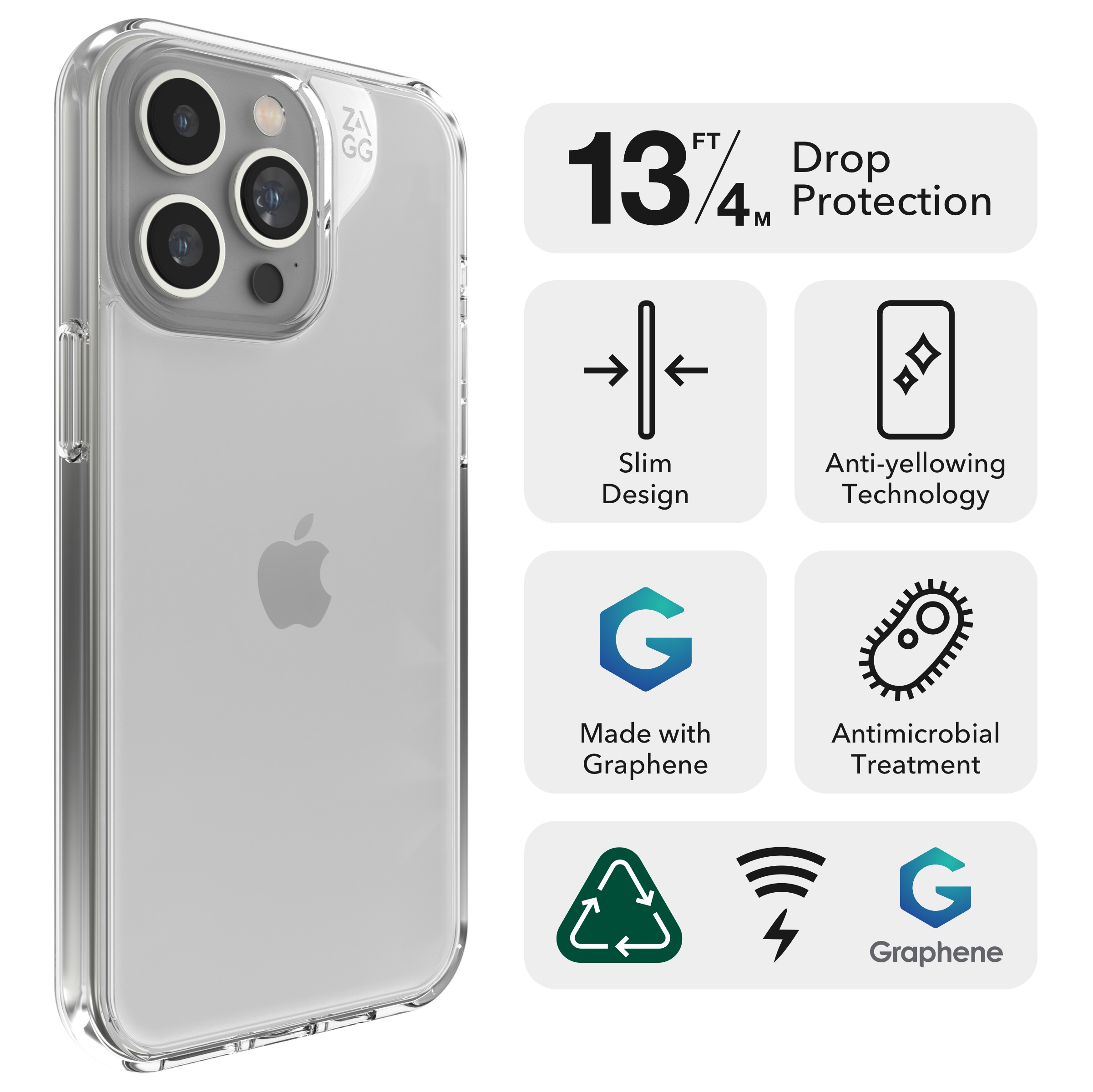 GRAGG iPhone15pro ケース Crystal Palace Apple iPhone 15 Pro Cell Phone Case