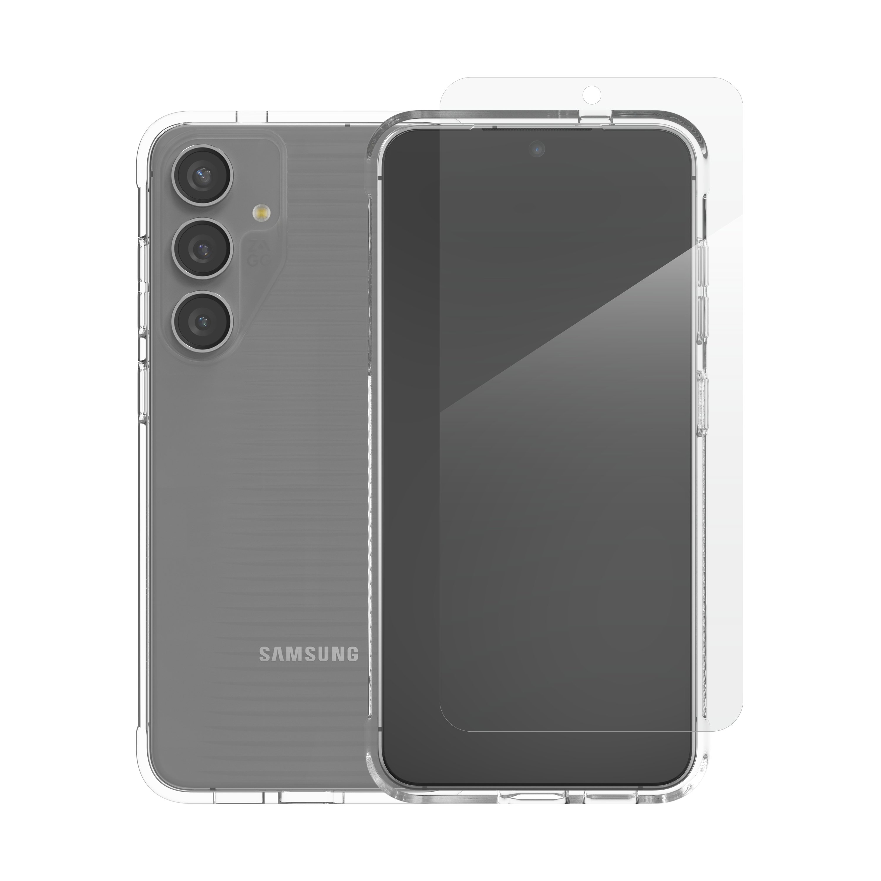 ZAGG InvisibleShield Luxe & Glass 360 Case Bundle Samsung Galaxy S24+