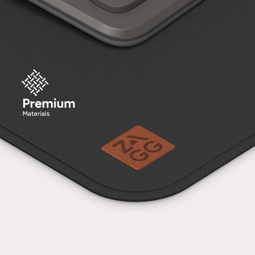 Premium felt-like surface
||The top of the mat is made with a smooth, wipeable surface with a non-slip base. The surface also has grooves for or stylus pen.