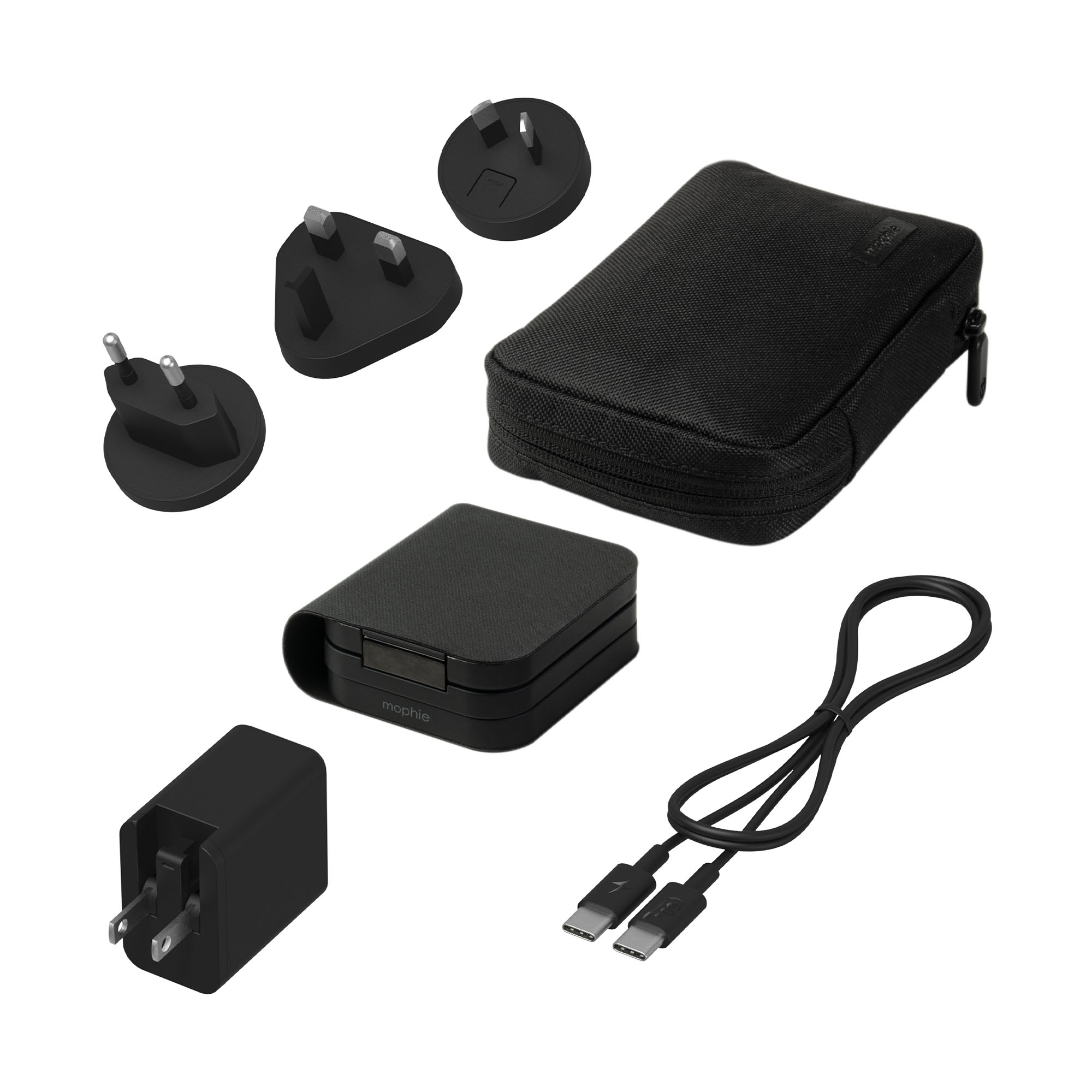 スマホアクセサリー mophie 3-in-1 travel charger 3-in-1 Portable Travel Charger with MagSafe - Travel charger