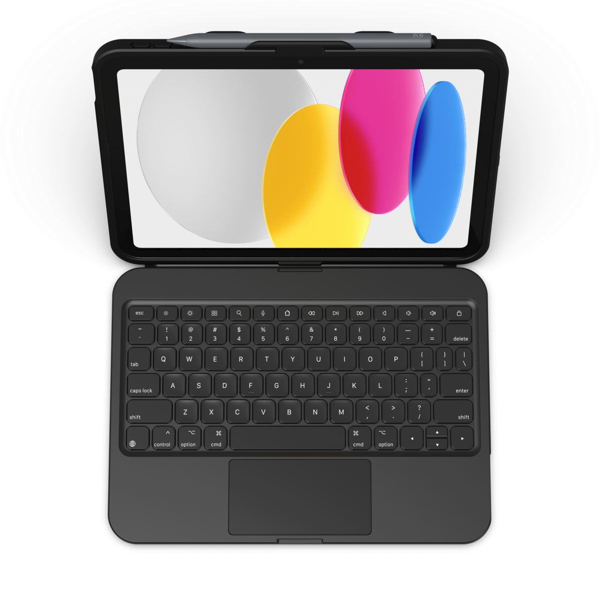 ZAGG Tough Keys Keyboard Case Bundle for Apple iPad (10th