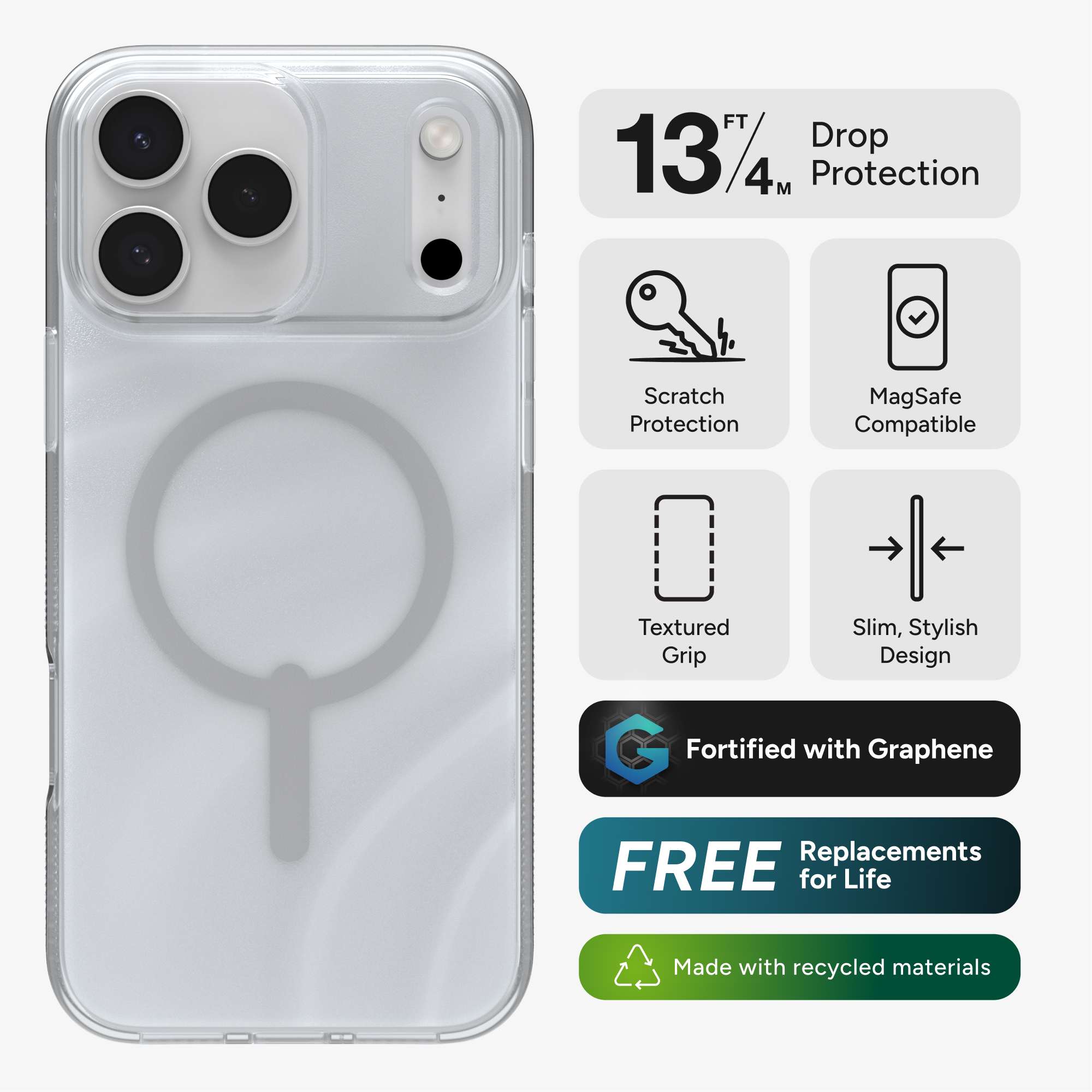 ZAGG Milan Snap Case for Apple iPhone 17 Pro