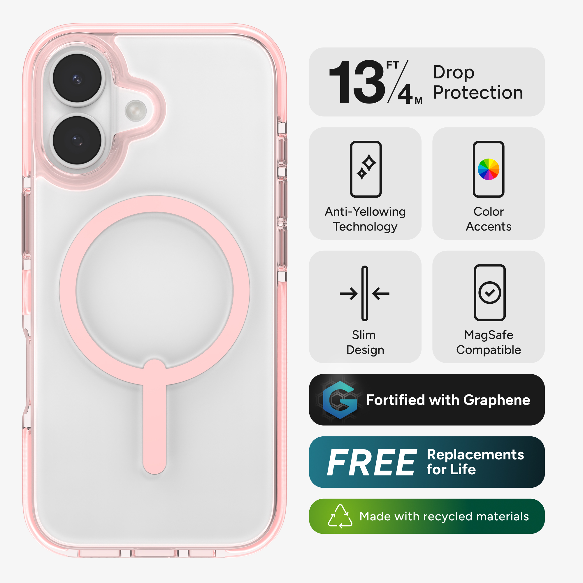 ZAGG Santa Cruz Snap Case for Apple iPhone 17 ZAGG Santa Cruz Snap Case for Apple iPhone 17