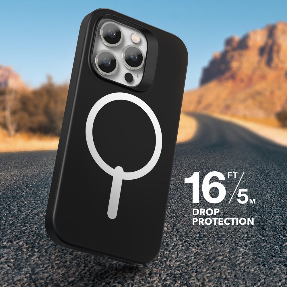 Drop Resistant Up to 16ft|5m
||Denali Snap protects your phone from drops up to 16 feet (5 meters).*
