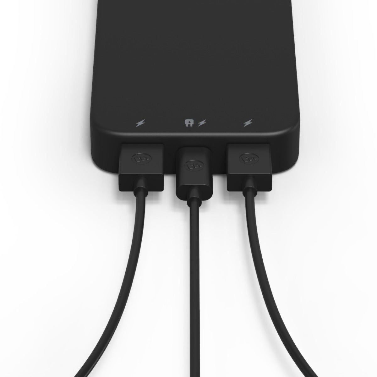 Charge up to Three Devices at Once
||Charge three devices at once with the USB-C PD port and two USB-A ports.