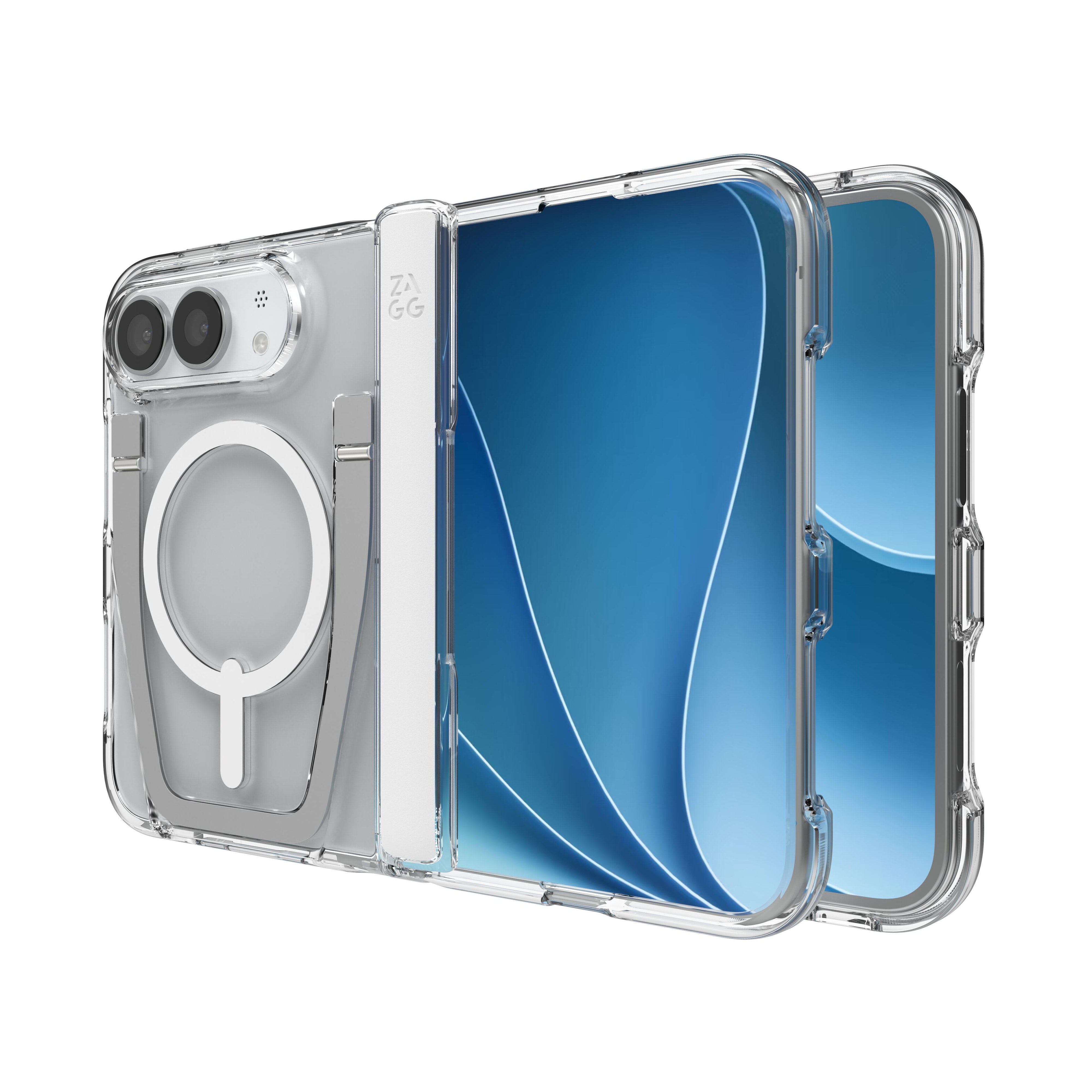 ZAGG Crystal Palace Snap KS Case for Apple iPhone Duo (Fold) (Clear)