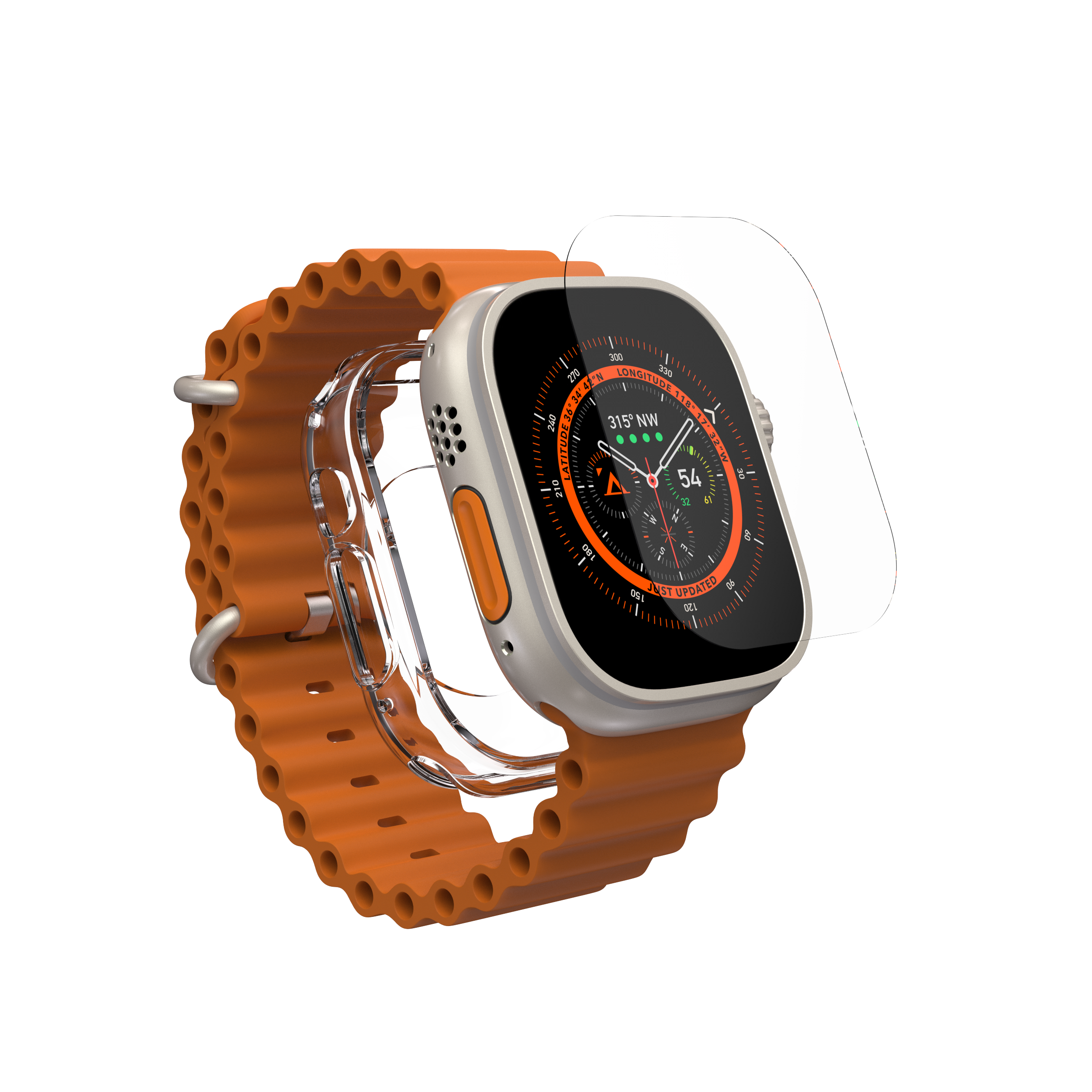 InvisibleShield Flex 360 For Apple Watch Ultra (Bundle) (49mm)