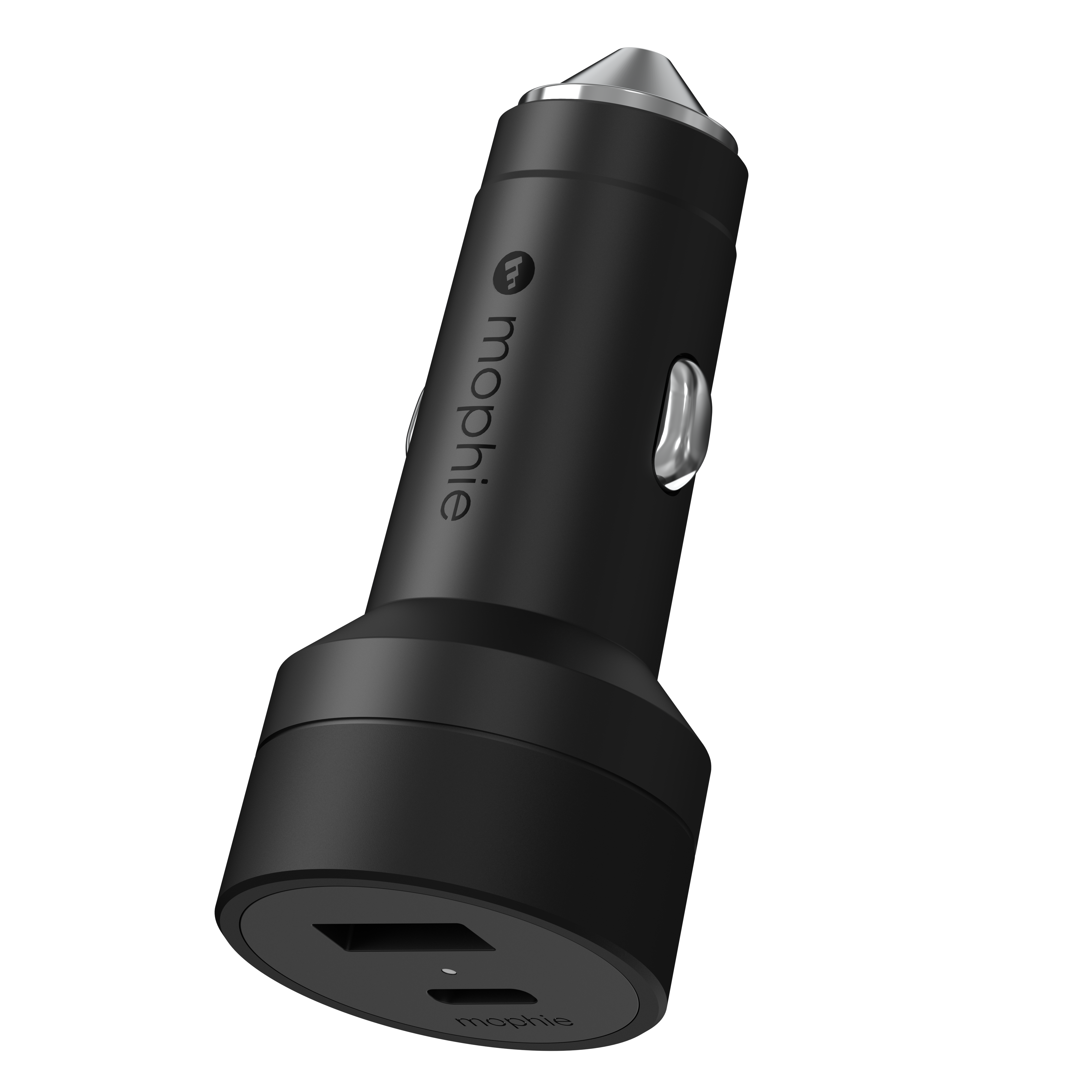 Mophie 42W USB-C To USB- A Dual Car Charger